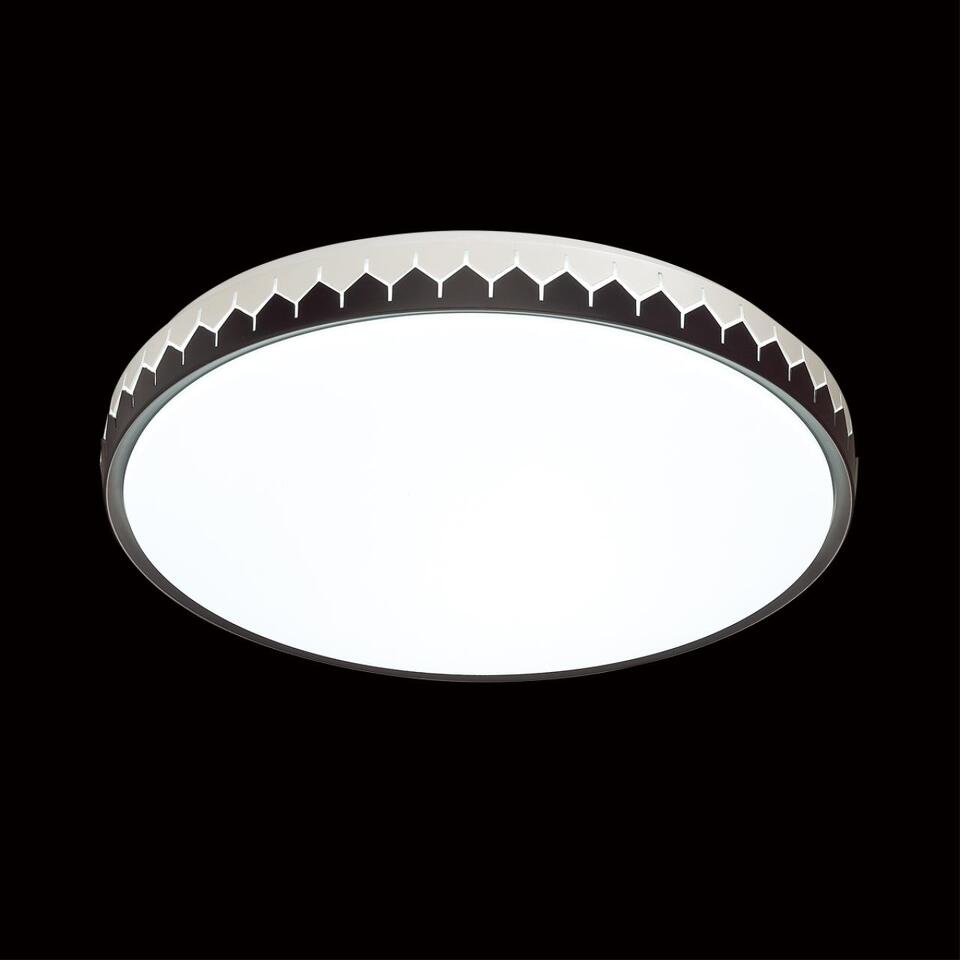Фото №5  SONEX 3053/EL PALE SN 000 Светильник пластик/белый/черный LED 72Вт 3000-6300К D490 IP43 пульт ДУ DORTA