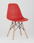 Превью фото №2  Стул Eames Style DSW красный (разборный каркас)