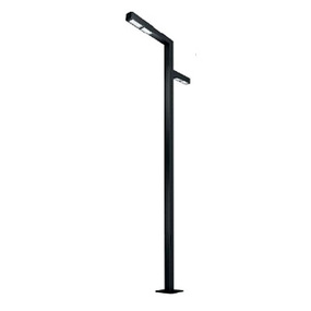 Фото Arlight Опора-светильник OXOR-STER-Z-1600x100x100-L4000-50W Warm3000 (BK, 230V) IP65 ( -)
