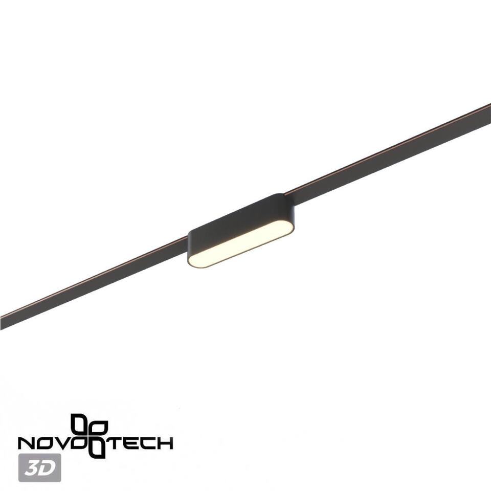 Фото №8  NOVOTECH 359461 SHINO NT24 099 черный Трековый смарт-светильник для низковольтного шинопровода с двумя режимами работы IP20 LED 6W 24V 3000-6000K EASY