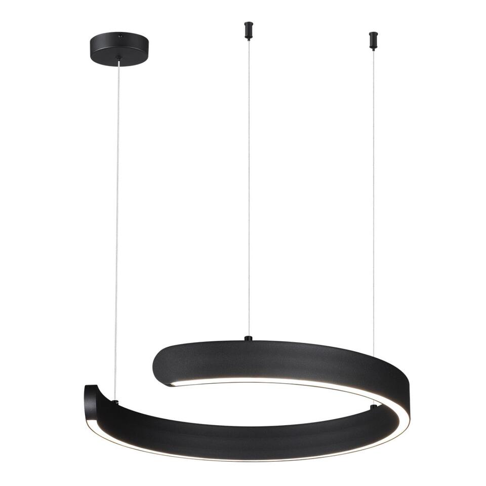Фото №5  Подвесной светильник LUMION 6534/28L LEDIO LN26 265 чёрный Светильник подвесной LED 28W  3000/4000/6000К 220V INDIE