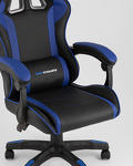 Превью фото №8  Кресло спортивное TopChairs Shadow черно-синий