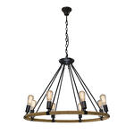 Превью фото №1  Люстра LOFT1861/8 Подвесная люстра LOFT IT Rope filament
