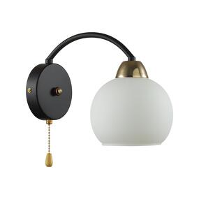 Фото LUMION 5648/1W COMFI LN23  чёрный, золотой Бра E27 1*60W 220V KODI