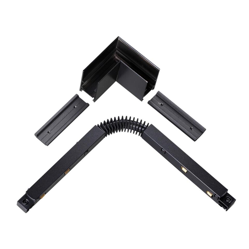 Фото №4  NOVOTECH 135122 SHINO NT21 043 черный Соединитель с токопроводом для шинопровода L-образный IP20 48V FLUM