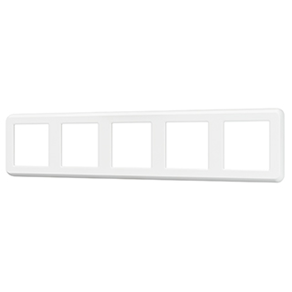 Фото №1  Рамка Arlight Рамка пластиковая FRM-VERSA-PL-5-WH ( -)