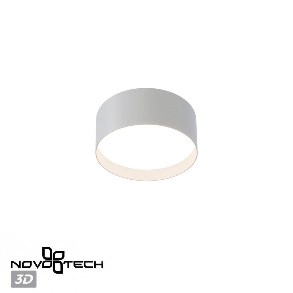 Фото №7  NOVOTECH 359598 OVER NT25 000 белый Светильник накладной светодиодный с переключ. цв. температуры IP20 LED 24W 220-240V 3000К\4000К\6000К ORBIS