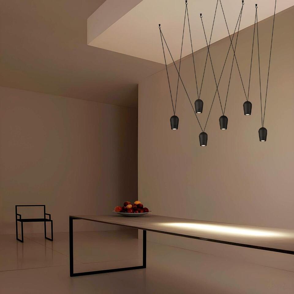 Фото №10  Подвесной светильник 10357/10 Подвесной светильник LOFT IT Blackout