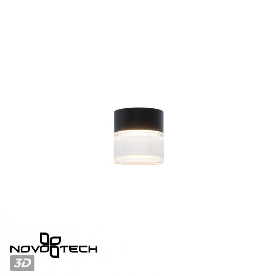 Фото №5  NOVOTECH 359716 STREET NT25 714 черный Светильник ландшафтный с переключ. цветовой температуры IP65 LED 12W 100-240V 2700К\3200К\4000К ESTIMA