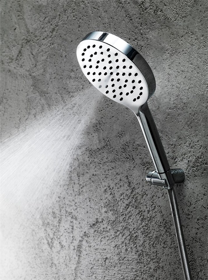 Фото №6  DC020AXX AQUAelite душевая лейка из ABS пластика с 3-мя режимами Матовый белый, HRP 43/04Q