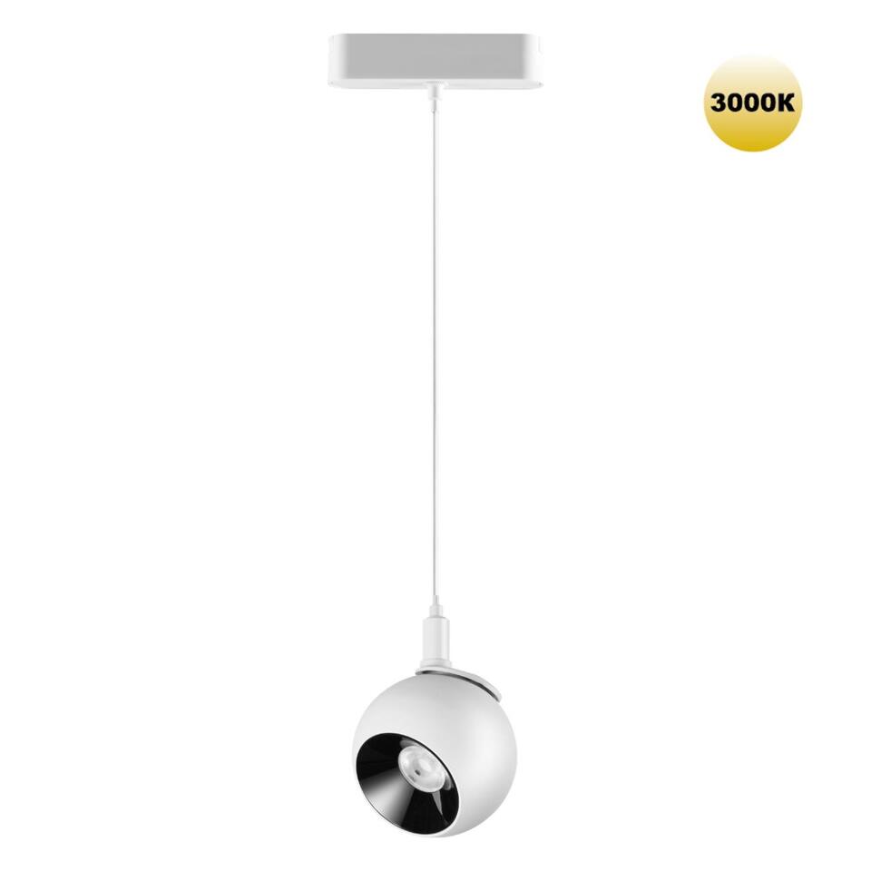 Фото №8  NOVOTECH 359265 SHINO NT23 190 белый Трековый светильник для низковольтного шинопровода IP20 LED 12W 48V 960Лм 3000К SMAL