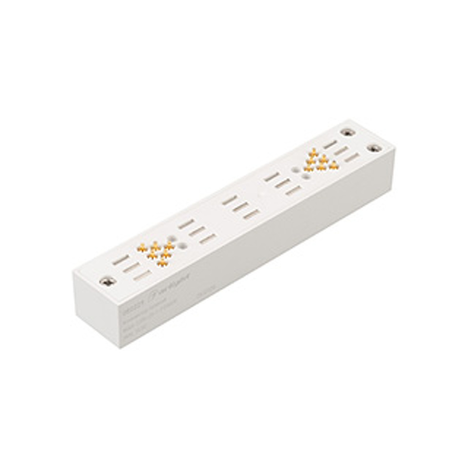 Фото №1  Arlight Коннектор прямой MAG-CON-25-I-POWER (WH, 5LN) ( IP20 Пластик, 5 лет)