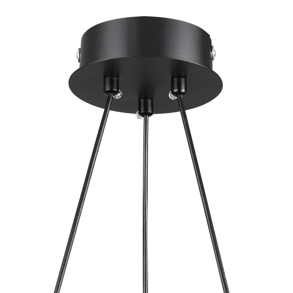 Фото №8  Подвесной светильник LUMION 8233/6 COMFI LN26 255 черный/золото, металл Подвесной светильник GU10 LED 6*7W 220V LAMINA