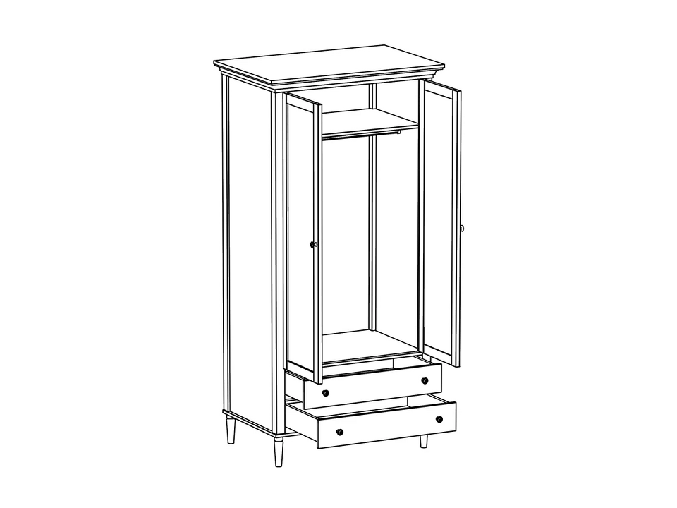 Фото №5  Шкаф OGOGOHOME Шкаф Blues