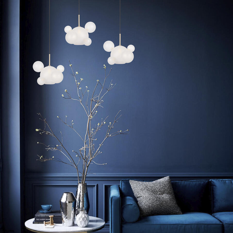 Фото №9  Подвесной светильник 2030-P4 mini Подвесной светильник LOFT IT Bolle