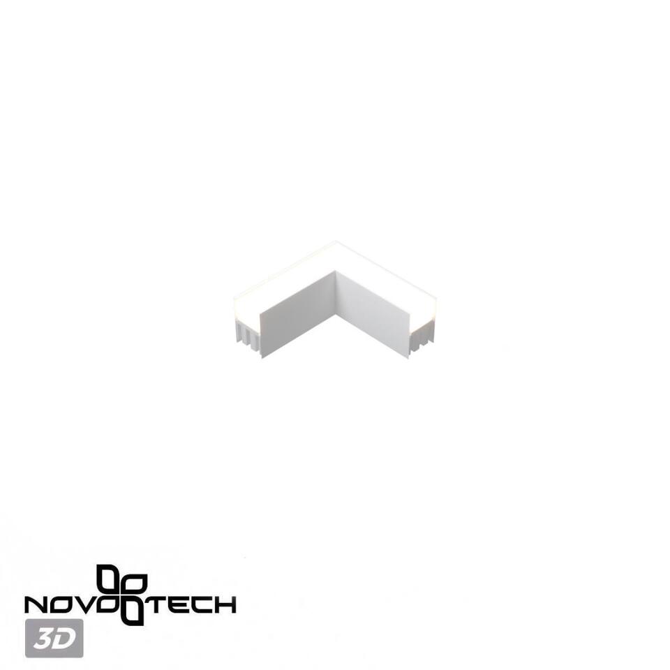 Фото №7  NOVOTECH 359608 OVER NT25 000 белый Светильник соединитель «L» с переключ. цв. температуры IP20 LED 8W 220-240V 3000К\4000К\6000К FATTO
