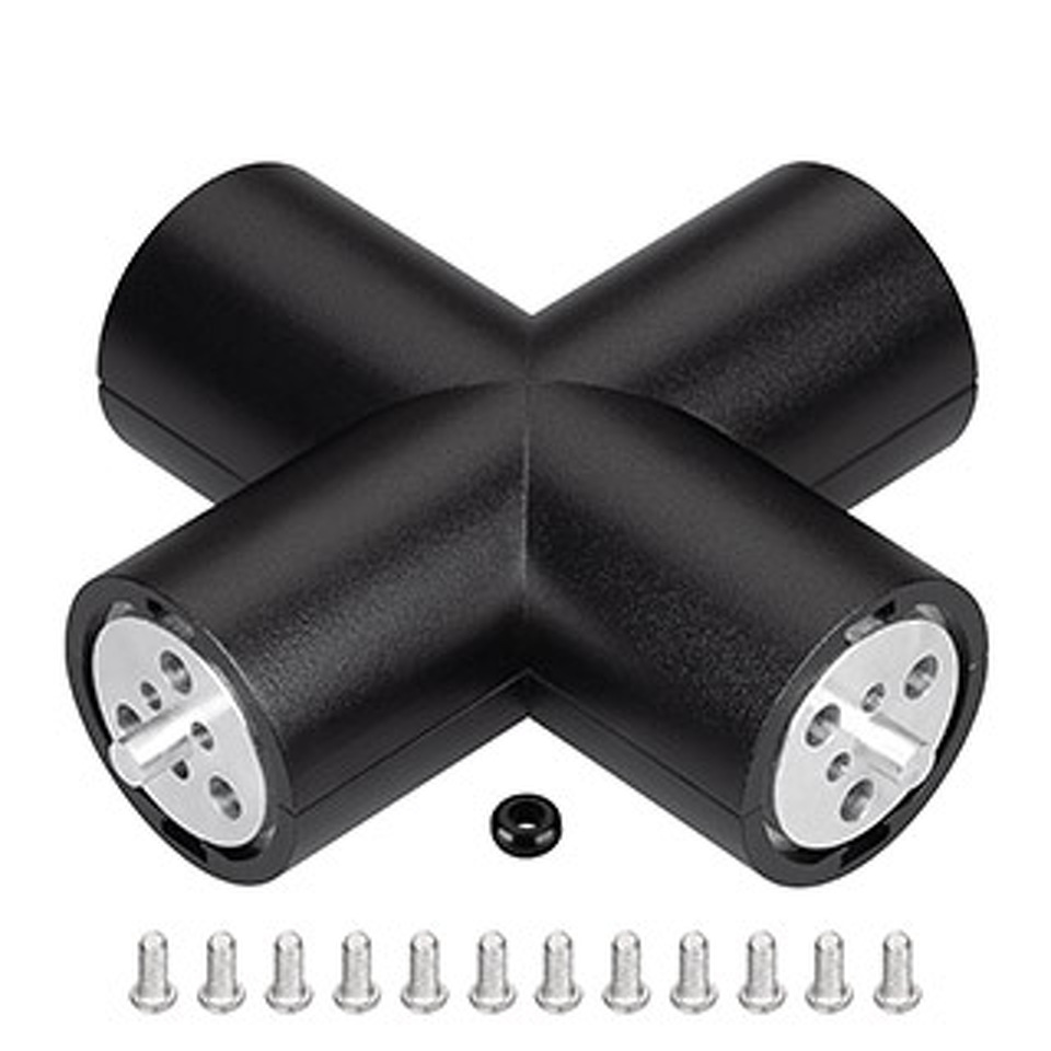 Фото №1  Arlight Соединитель профиля ROUND-D36-360-X90 ( Алюминий)