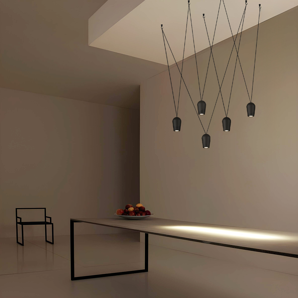 Фото №11  Подвесной светильник 10357/5 Подвесной светильник LOFT IT Blackout