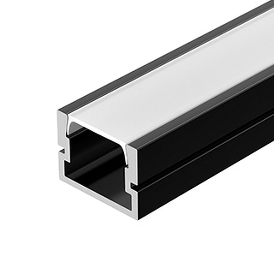 Фото №1  Arlight Профиль PDS-SM-3000 ANOD BLACK ( Алюминий)