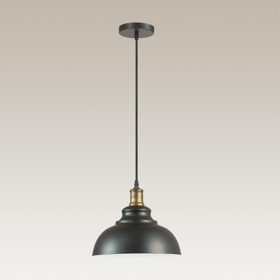 Фото №3  Подвесной светильник LUMION 3675/1 SUSPENTIONI LN26 404 матовый черный Подвес E27 60W 220V DARIO