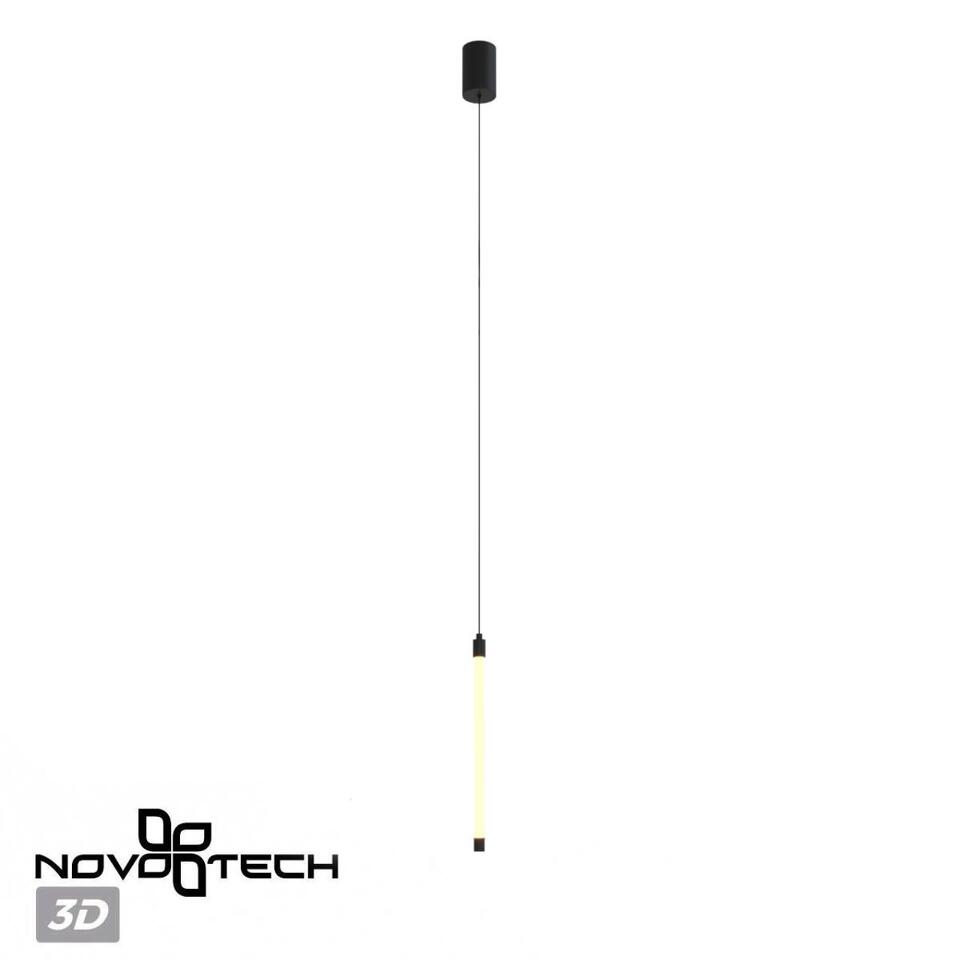 Фото №8  Подвесной светильник NOVOTECH 359359 KONST NT24 052 черный Корпус накладной с драйвером для подвесного вертикального монтажа светильников 359343-359358 IP20 8-24W 170-265V VITZ