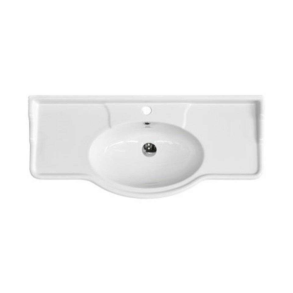 Фото №4  Раковина 40127 Althea Royal раковина 105x45  Белый глянец