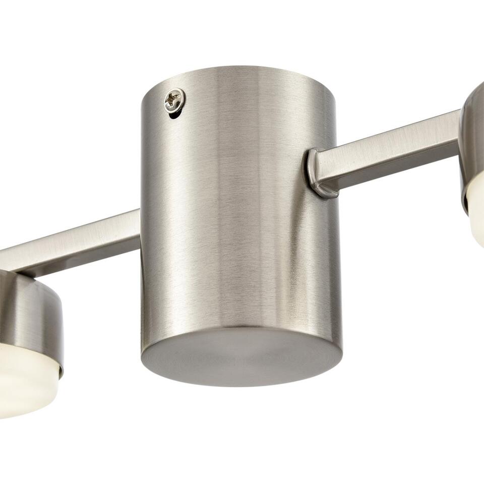 Фото №7  Люстра LUMION 8116/4C COMFI LN26 250 никель, металл Люстра потолочная LED GX53 4*7W 220V SANATA
