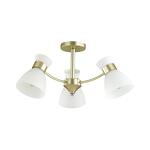 Превью фото №1  Люстра LUMION 4535/3C COMFI LN26 114 матовое золото Люстра потолочная E27 3*60W 220V WILMA