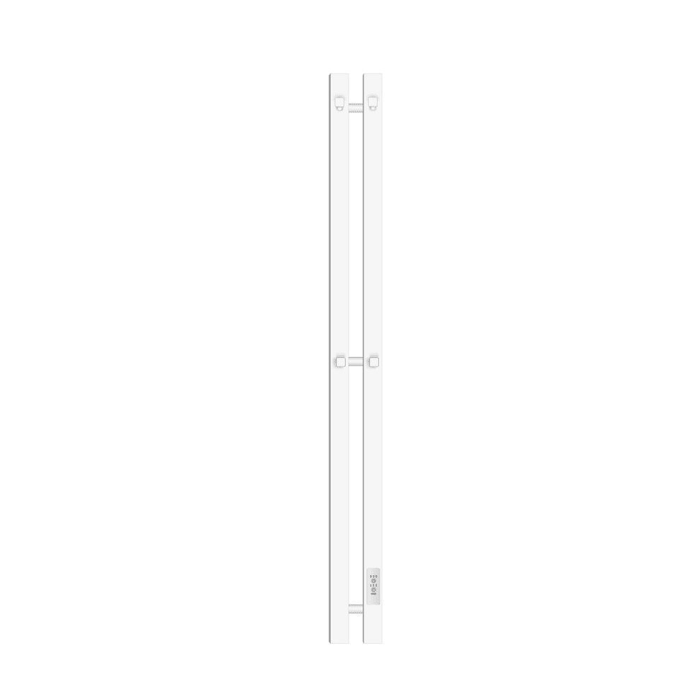 Фото №1  Полотенцесушитель Полотенцесушитель электрический Primoclima Sol Q E White 100*6 2