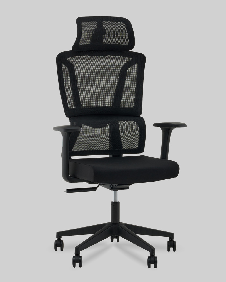 Фото №10  Кресло офисное TopChairs Forward черный