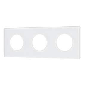 Фото Arlight Рамка стеклянная FRM-GLARE-GC-3-WH ( -)