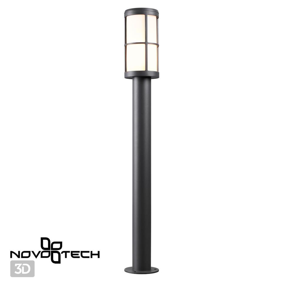 Фото №3  NOVOTECH 370776 STREET NT21 666 Светильник ландшафтный IP54 E27 18W 220-240V ZEBRA
