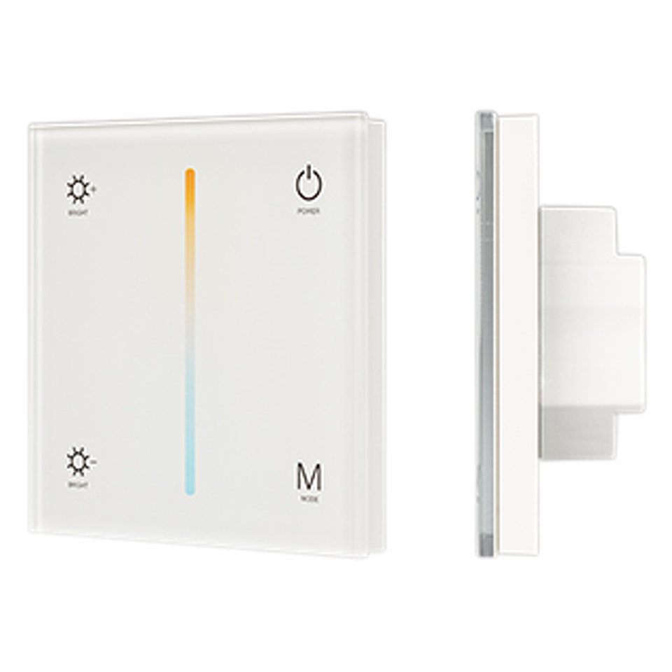 Фото №1  Arlight Панель Sens SMART-P21-MIX White (12-24V, 2.4G) ( IP20 Пластик, 5 лет)