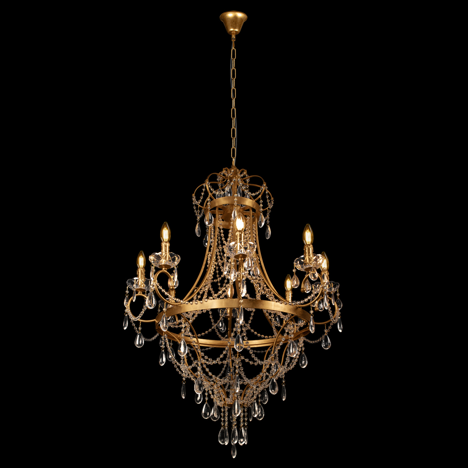Фото №9  Люстра 10430/8 Подвесная люстра LOFT IT Foil