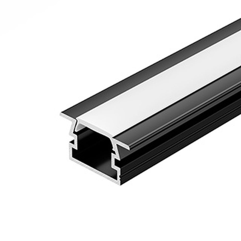 Фото №1  Arlight Профиль PDS-FS-3000 ANOD BLACK ( Алюминий)