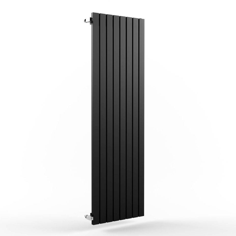Фото №3  Радиатор Warmmet Flat 60V длина 1250 мм секций 6 цвет белый  тип подключения: нижнее левое