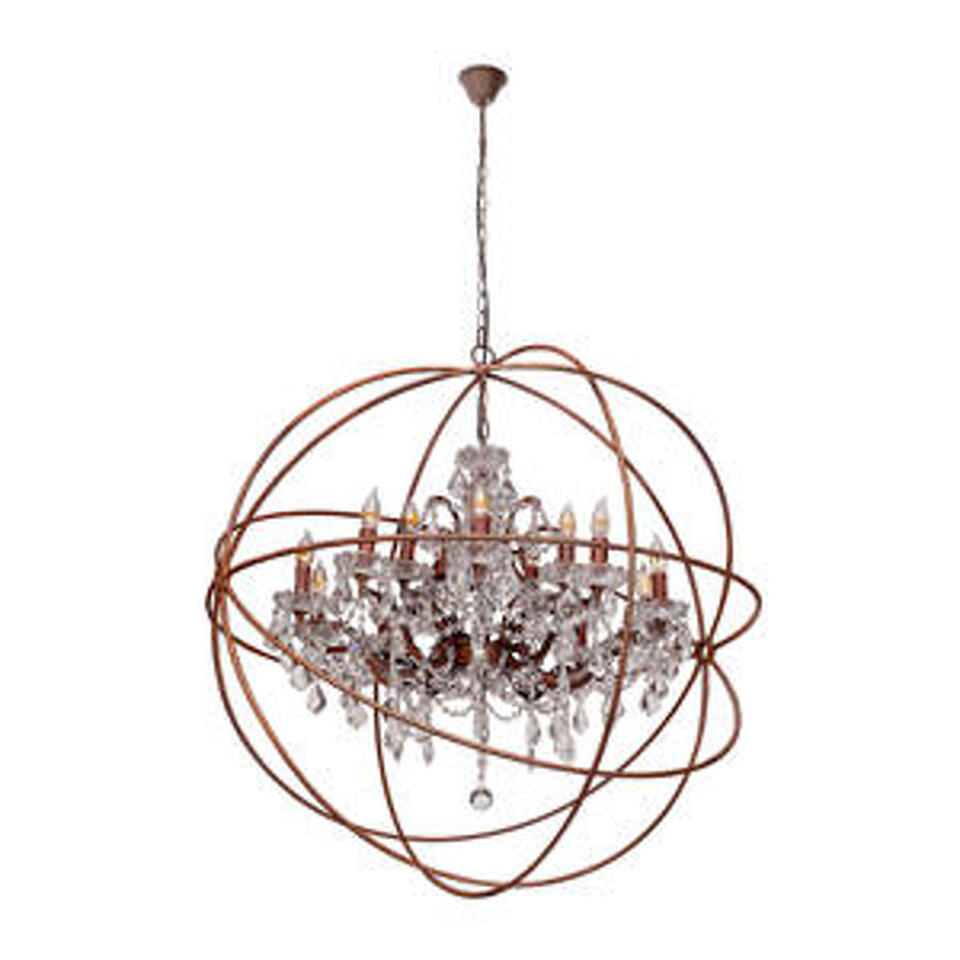 Фото №4  Люстра LOFT1897/15 Подвесная люстра LOFT IT Foucaults orb crystal