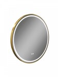 Превью фото №27  Watersense Зеркало Lina Supernova Gold D80, LED подсветка, сенсор, антипар T20123