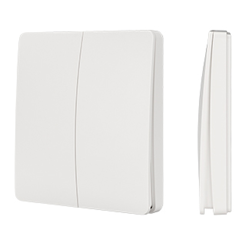 Фото №1  IARL INTELLIGENT ARLIGHT Кнопочная панель KINETIC-801-22-2G-WP-SUF White (No battery, IP67, 433Mhz) ( IP67 Пластик, 3 года)