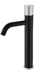 Превью фото №1  Boheme Смеситель STICK для умыв. выс. BLACK TOUCH CHROME_Комплект