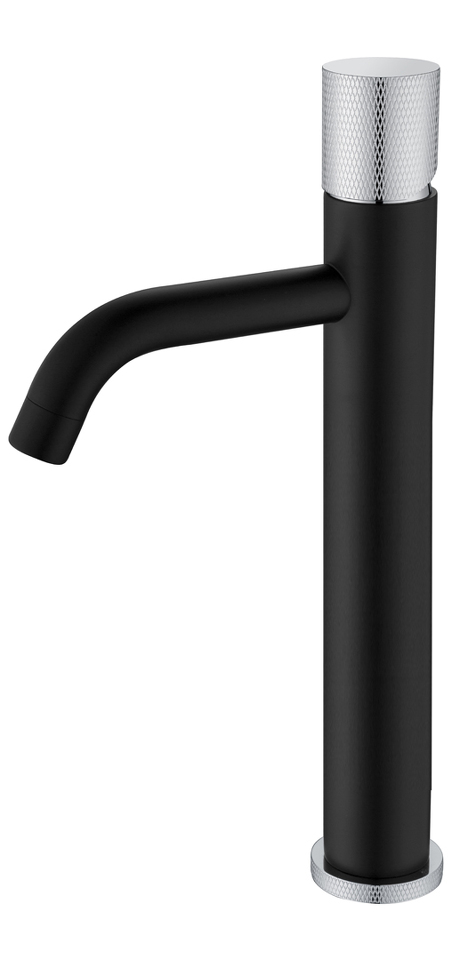 Фото №2  Boheme Смеситель STICK для умыв. выс. BLACK TOUCH CHROME_Комплект
