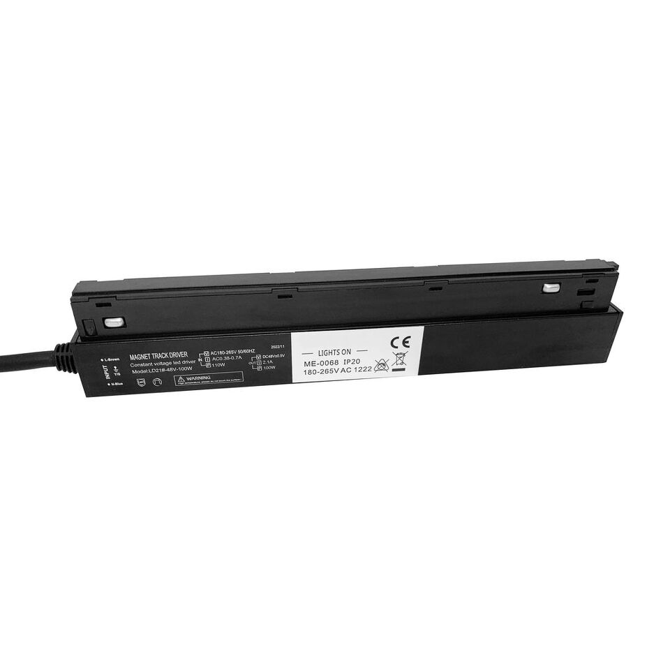 Фото №1  WTG.P1.600.100 WERTMARK TECHNICAL GUDJA блок питания на шинопровод AC 230V - DC 48V, 100W