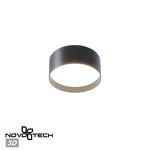 Превью фото №1  NOVOTECH 359599 OVER NT25 000 черный Светильник накладной светодиодный с переключ. цв. температуры IP20 LED 24W 220-240V 3000К\4000К\6000К ORBIS