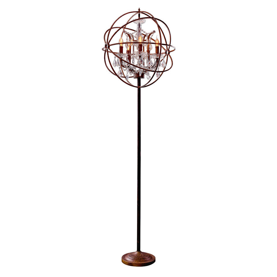 Фото №4  Торшер LOFT1897FT Торшер LOFT IT Foucaults orb crystal