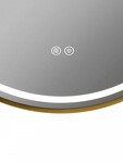 Превью фото №29  Teymi Зеркало Lina Supernova Gold D60, LED подсветка, сенсор, антипар T20121