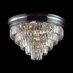 Превью фото №6  Люстра LUMION 8266/8C CLASSI LN26 120 хром/хрусталь металл/прозрачный Люстра потолочная Е14 8*40W 220V ZAHA