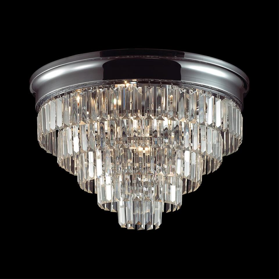 Фото №9  Люстра LUMION 8266/8C CLASSI LN26 120 хром/хрусталь металл/прозрачный Люстра потолочная Е14 8*40W 220V ZAHA