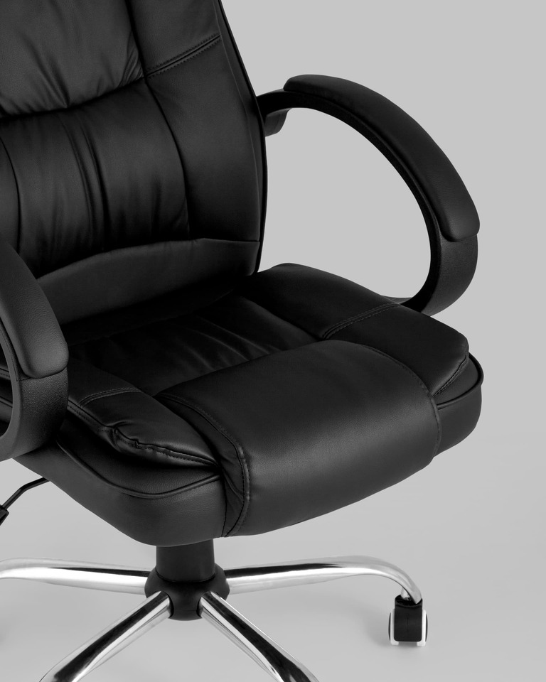 Фото №10  Кресло Кресло руководителя TopChairs Atlant черное