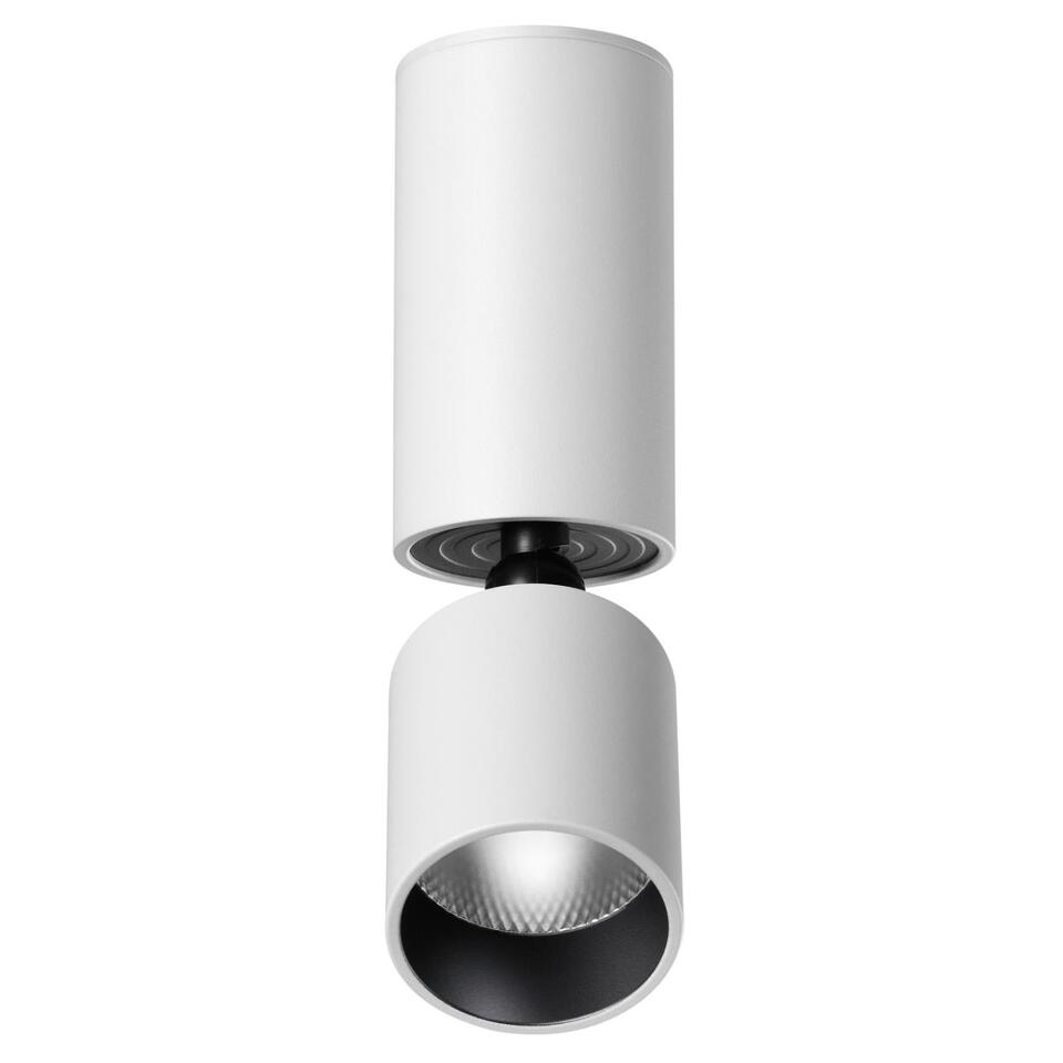 Фото №8  NOVOTECH 359316 OVER NT24 370 белый Светильник накладной светодиодный IP20 LED 10W 85-265V 3000K 1100Лм TUBO
