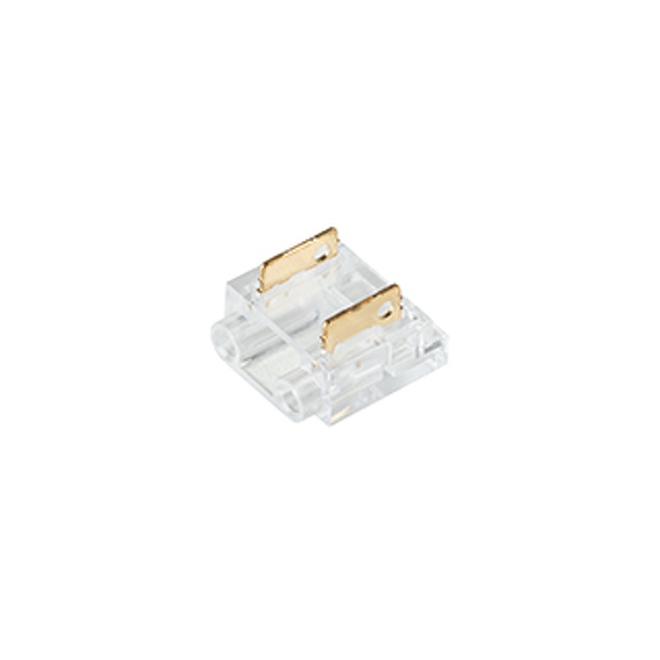 Фото №1  Arlight Коннектор COB-MONO-10mm-2pin-STW ( Прозрачный)